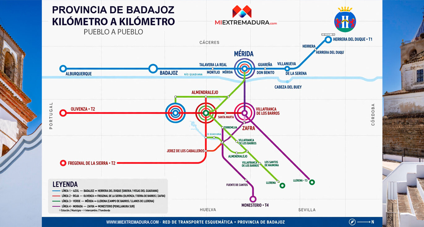 Las de la Sierra Fregenal y Bodonal