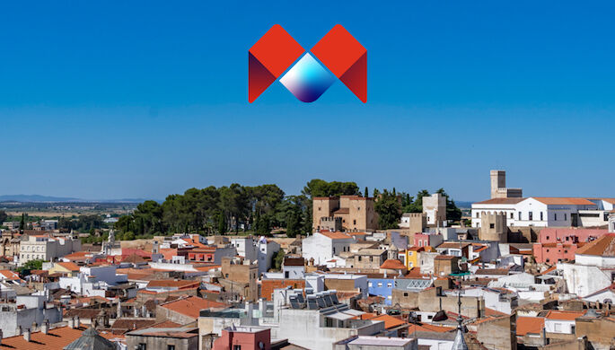 Entre el cielo y la tierra Badajoz desde las alturas