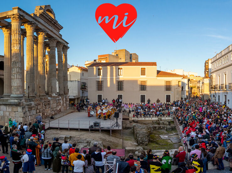 Sal a la calle Carnaval Romano de Mrida