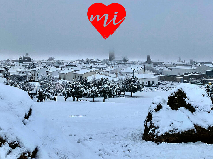 Extremadura bajo la nieve II Badajoz
