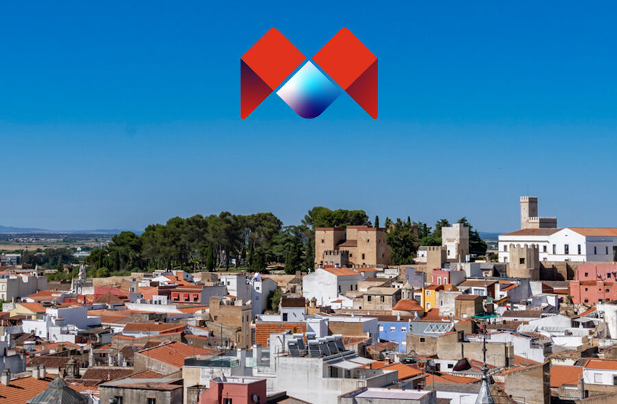 Entre el cielo y la tierra Badajoz desde las alturas