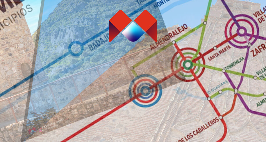Provincia de Badajoz Metro a Metro Valle de MatamorosHiguera la Real