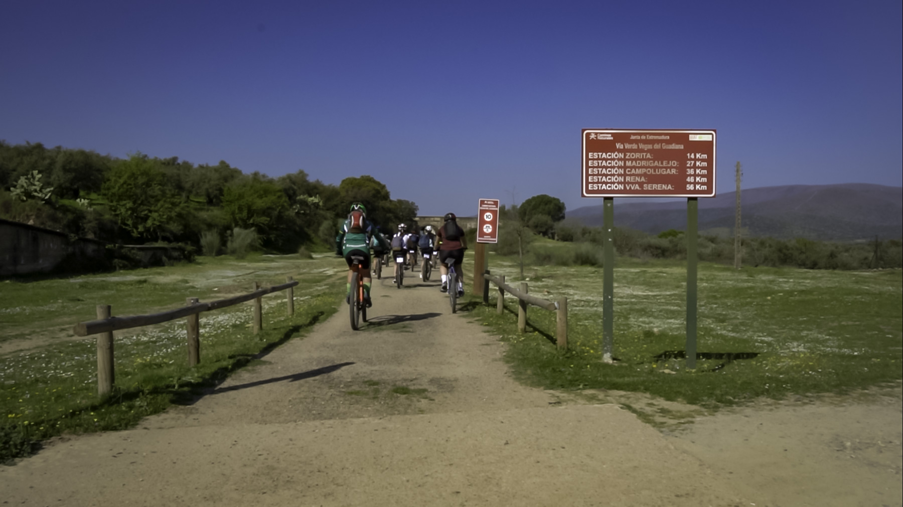 Senderos y Vías Verdes por Extremadura